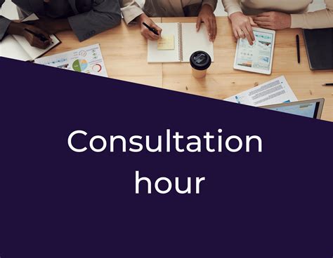 Openingstijden / consultation hours 